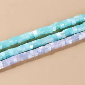 Perline distanziatrici in madreperla 2x4mm per accessori per gioielli fai da te-Set