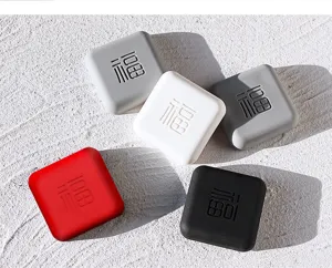 Ferma porta in silicone protettore da parete anti-collisione cuscino tampone mobile.
