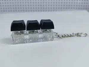 Μπρελόκ διακόπτη μηχανικού πληκτρολογίου παιχνίδι ανακούφισης άγχους φορητό μενταγιόν