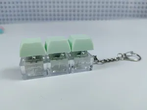 Μπρελόκ fidget διακόπτης μηχανικού πληκτρολογίου λεπτομέρεια, εργαλείο αντιστρές.