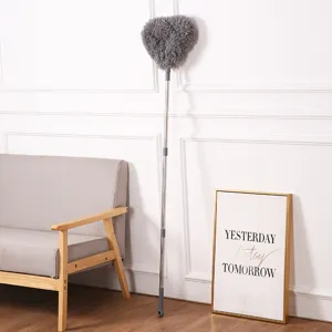 Τηλεσκοπικό ξεσκονόπανο μικροϊνών για καθαρισμό ανεμιστήρα οροφής με επεκτενούμενη ράβδο.