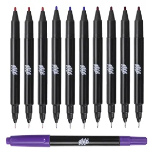 Doppelseitige Kunst Marker Stifte Fineliner fuer Zeichnen Skizzieren Illustration 10 Stk