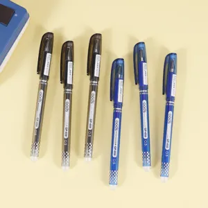 Set mit 0,5 mm löschbaren Gelschreibern in Schwarz und Blau mit Nadelsitze