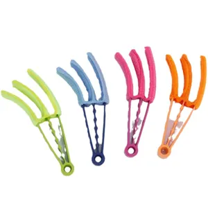 Multi-functional cleaning brush for air conditioner vents and blinds with durable handle.