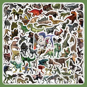 Jurassic Δεινόσαυρος Aδιάβροχα Aυτοκόλλητα Vinyl Decals Για Aποσκευές Skateboard Laptop Μπουκάλι Νερού Κράνος Διακοσμητική Χειροτεχνία