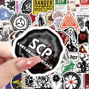 SCP Foundation Graffiti Sticker wasserdichte dekorative Vinyl Aufkleber fur DIY Bastel