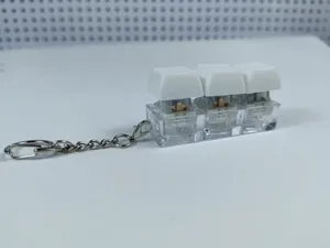 Μπρελόκ fidget διακόπτης μηχανικού πληκτρολογίου λεπτομερής προβολή κοντινό πλάνο