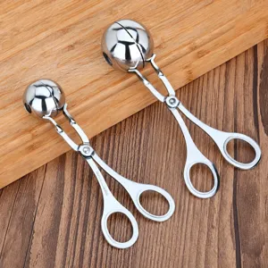 Stainless Steel Meatball Maker Clip Kitchen Gadget Non-Stick Meat Ball Spoon Food Tongs Home Cooking DIY Kitchen Tools