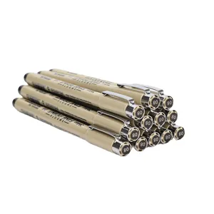Fine liner pens set, 0.8mm micro-pen black ink drawing pens for artists sketching illustration.
