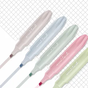 Pastel Zachte Punt Markeerstift Set Esthetische Verloop Journaling Pennen School