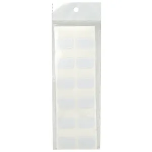 Witte index tabs zelfklevende notities voor boekclassificatie en kantoorartikelen.