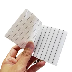 Transparent Frosted Sticky Notes With Lines Pearl White Memo Pads Waterproof Self Adhesive Stationery For School Office