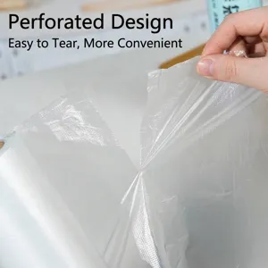 Einweg-Frischhaltebeutel in Lebensmittelqualität mit einem perforierten Design für Küche