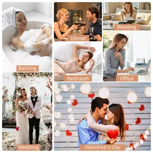 Scented soy wax candles for home relaxation, romantic dinners, and perfect gift giving.