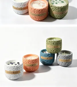 Planet cup scented candle, long lasting fragrance for home bedroom, soybean wax, gift.