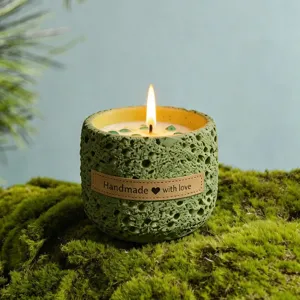 Minimalist Soy Wax Scented Candle Planet Texture Nordic Handmade Aromatherapy Candle For Home Bedroom Decor Gift