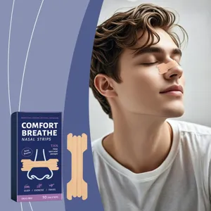 Comfort Breathe Nasal Strips Senza Farmaci Colore della Pelle Strisce Adesive Per Migliore Respirazione Sonno Sport Cura Quotidiana