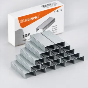 Metalige nietjes 10# formaat 1000 stuks per doos kantoorartikelen briefpapier.