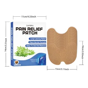 Herbal pain relief patch for knee shoulder and hip care with 10 pieces included