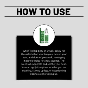 Olio essenziale roll-on rinfrescante per un sollievo quotidiano pratico e veloce.