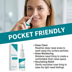 Nasal mucus cleansing spray gentle formula deep clean moistening relief daily care 30ml