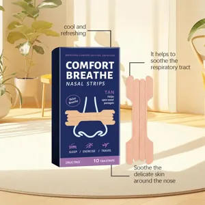 Cerotti nasali Comfort breathe per un flusso d'aria migliore e una cura quotidiana delicata.