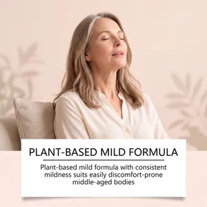 Gros plan détaillé du spray de soin corporel à formule douce et végétale pour la relaxation.