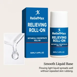 Le roll-on concentré botanique ReliefMax offre un soulagement rapide des muscles tendus.