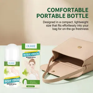 OUHOE 30ml desodorante roll-on corporal para frescura diaria y un cuidado suave y eficaz.