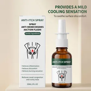 Gentle nasal care spray 30ml portable refreshing cooling clear breathing comfort bottle