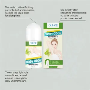 OUHOE Desodorante Roll-on Antiolor 30ml, cuidado suave de axilas para protección fresca diaria.
