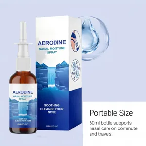 Spray nasal hydratant AERODINE 60 ml pour le nettoyage et le soin quotidien du nez