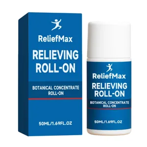 Roll-on musculaire botanique ReliefMax 50ml soin du corps pour les tensions et articulations