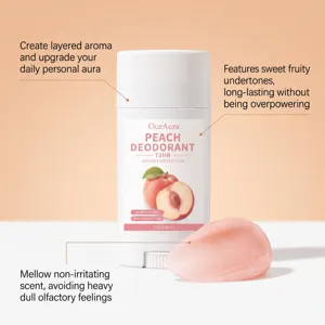 Pfirsich Deo Stick 75g mit langanhaltend frischem Duft fur die tagliche Achselpflege