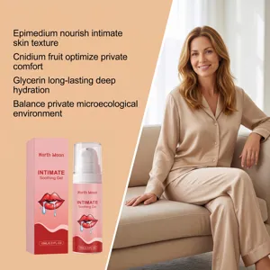 Gel apaisant intime North Moon 15 ml pour l'hydratation et le confort durable de la peau féminine