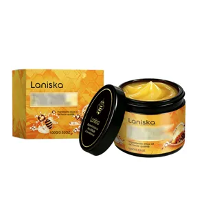 Crema massaggio corpo lenitiva Laniska 100g con estratti nutritivi di miele per la pelle