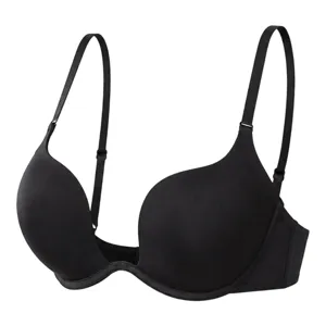 Deep V plunge push up bra seamless underwear for low back dresses comfort and invisible wear