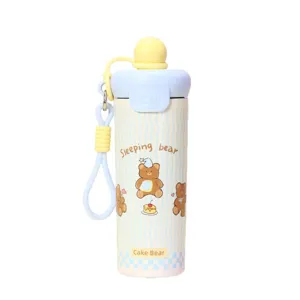 Bouteille isotherme en acier inoxydable 316 mignon thermos avec sangle portable