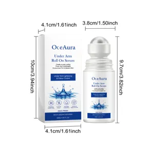 Sérum en roll-on para axilas OCEAURA 50ml, cuidado refrescante y calmante para la piel.