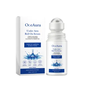 OCEAURA Sérum Desodorante Roll-on 50ml, aclarante y control de olores para axilas frescas.