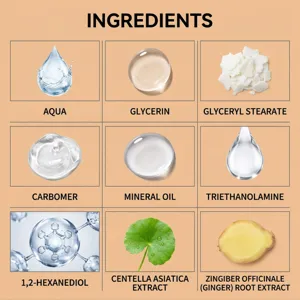 Détails des ingrédients de la crème apaisante et hydratante anale SOUTH MOON.