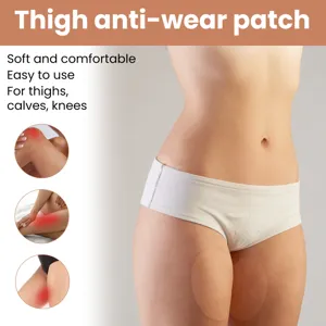 Parche anti-roces invisible para muslo sin costuras alta elasticidad antifricción piernas