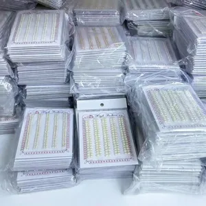 Μαζικές συσκευασίες από φυσικά λευκά μαργαριτάρια γλυκού νερού 4Α για DIY κοσμήματα