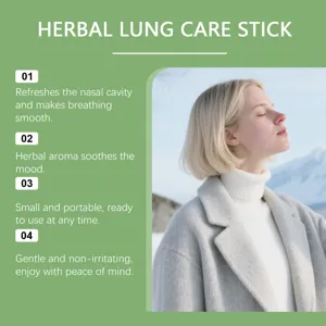 Stick de soin aux extraits botaniques, portable et doux pour le bien-être quotidien.