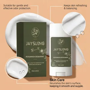Jaysuing persimmon deodorant stick 75g natural fresh body odor protection personal care
