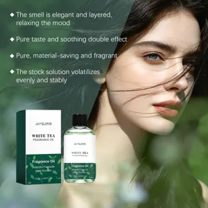 Huile parfumée au thé blanc JAYSUING, parfum végétal longue durée pour usage quotidien.