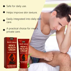 Crème de soin North Moon pour hommes, formule douce pour l'hygiène intime quotidienne