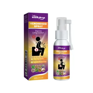 South Moon 30ml plant-based hemorrhoid relief spray for daily soothing personal care
