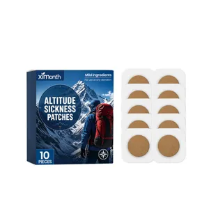 Herbal Travel Comfort Patches Portable Mild Refreshing Care Patch For Outdoor Hiking Car Travel Wellness Body Care