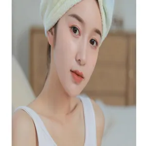 Coral fleece dry hair cap for women, super absorbent quick drying hair towel wrap shower cap.